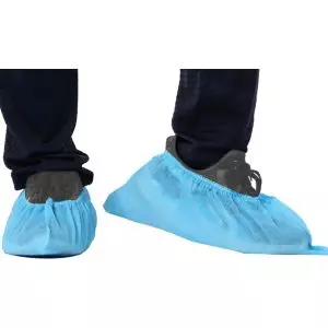 Sur chaussures bleues sans semelles (carton de 2000)