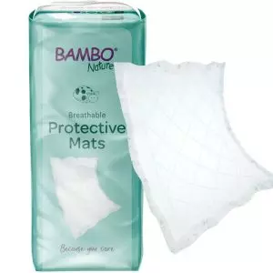 Protège-draps Bambo Nature 60x90 cm (sachet de 10)