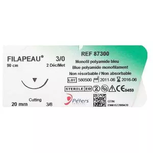 Fil de suture ligature Filapeau - 90 cm (lot de 12)
