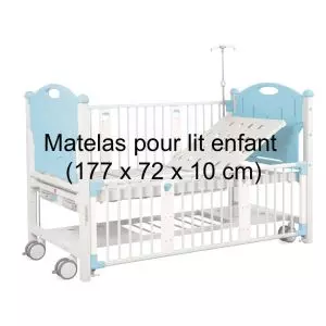Matelas pour lit enfant (177 x 72 x 10 cm)