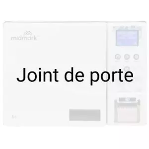 Joint de porte de rechange pour autoclave Midmark