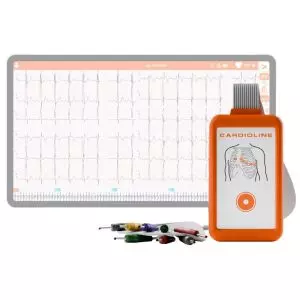 Electrocardiographe ECG Cardioline Touchecg HD+ Bluetooth (12 pistes) pour Android