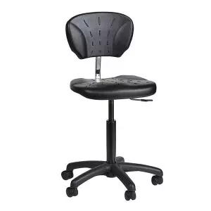 Tabouret médical sur roulettes Carina avec piètement ABS