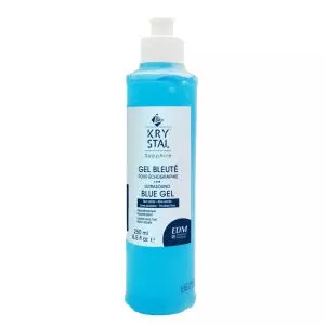 Gel échographique Krystal - non stérile, bleuté sans paraben (40 flacons de 250 ml)