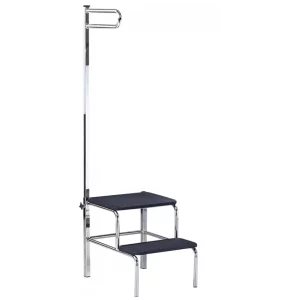 Marchepied phlébologie avec rampe ajustable (2 marches) Carina 59