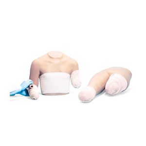 Kit avec 2 simulateurs pour le bandage des moignons W44228