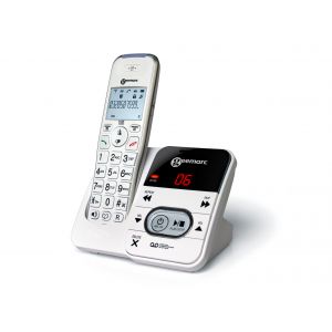 Télephone amplifié sans fil à grosse touches avec répondeur Geemarc AMPLIDECT295