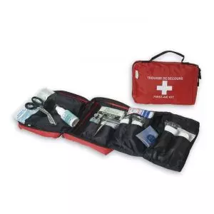 Trousse de secours rigide 4 personnes ABS complète et équipée - SMSP