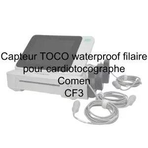 Capteur TOCO waterproof filaire pour cardiotocographe Comen CF3
