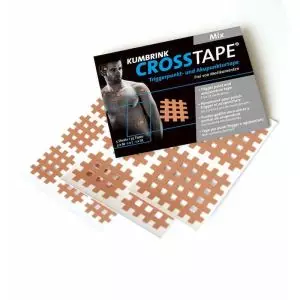 Patchs adhésifs acupuncture Crosstape (mix - 6 feuilles)