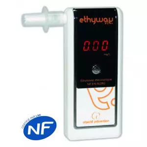 ETHYLOTEST Taux 0.2 Jeunes Conducteurs Certifié NFX 20702 - Lot de 5 (sans  Chrome) Produit Français. Le Ballon.F