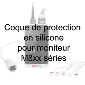 Coque de protection en silicone pour moniteur M8xx séries