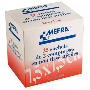 Vente de set de soins stériles Nessicare DK-836 LCH à 55,00