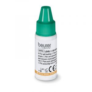 Solution de contrôle de glycémie pour lecteur Beurer GL44, GL50 niveau 3 et niveau 4