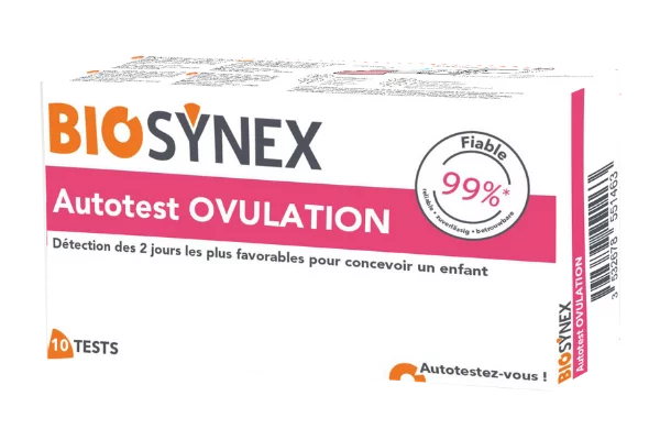 Test d'ovulation Biosynex boite de 10 tests