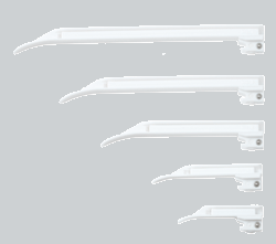 Lame laryngoscope UU ri-dispo Miller n°1, F/O 105mm , 20 pièces