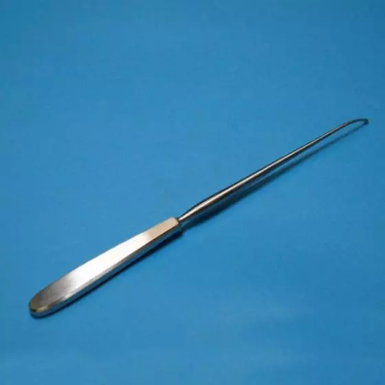 Curette de Lima, 1/2 courbe, 3 mm, rigide