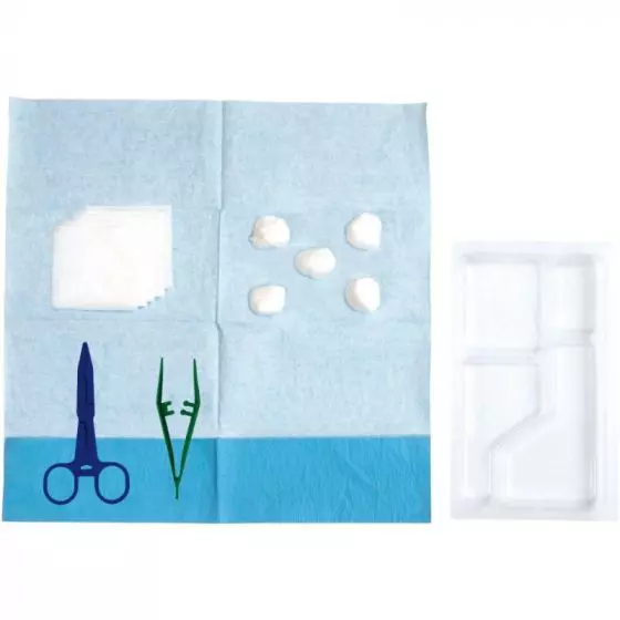 Set de soins stériles Nessicare DK-815 LCH