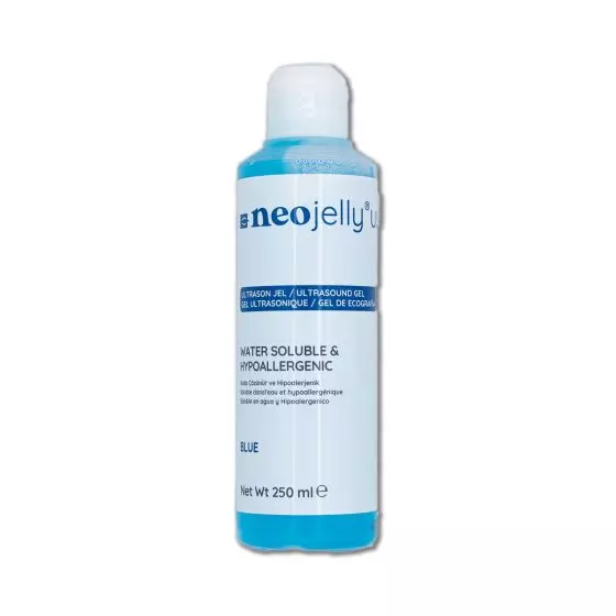 Gel bleu pour échographie NeoJelly 