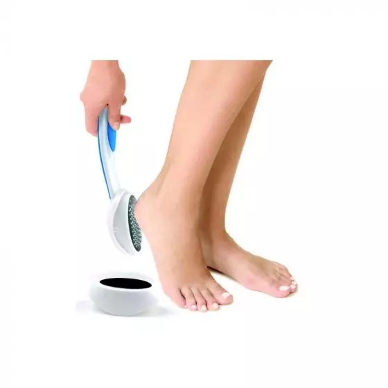 Râpe pour pieds avec lime et récupérateur NL-23001 Novo'life