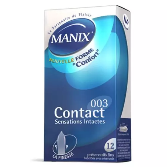6 Préservatifs Manix Contact