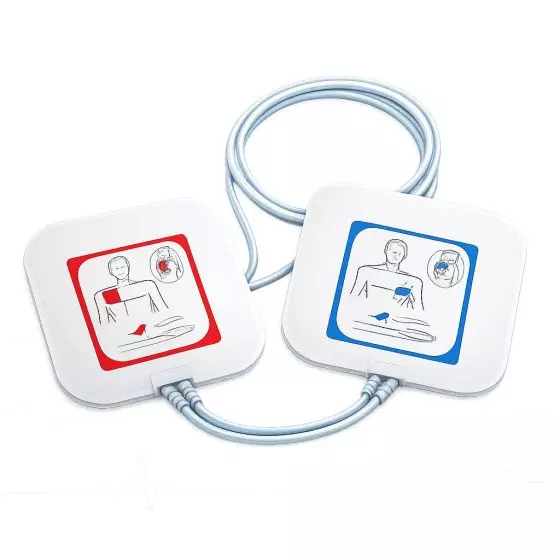 Electrodes pour défibrillateur Reanibex 100