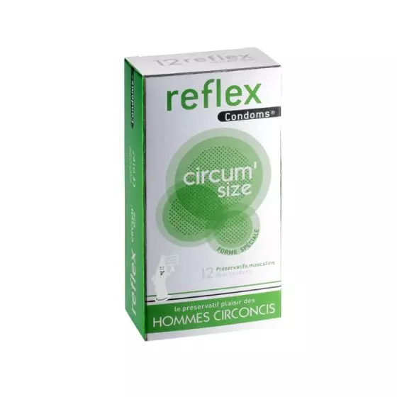Préservatifs Reflex Circum'Size Boite de 12