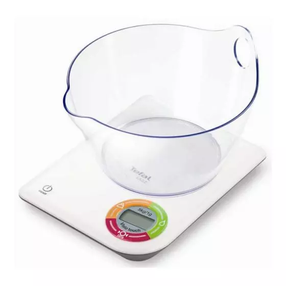 Balance de cuisine Easy plastic + bol TEFAL