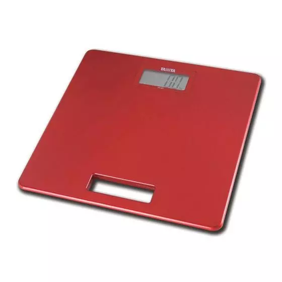 Balance digitale Tanita HD 357 ultra plate portable Rouge