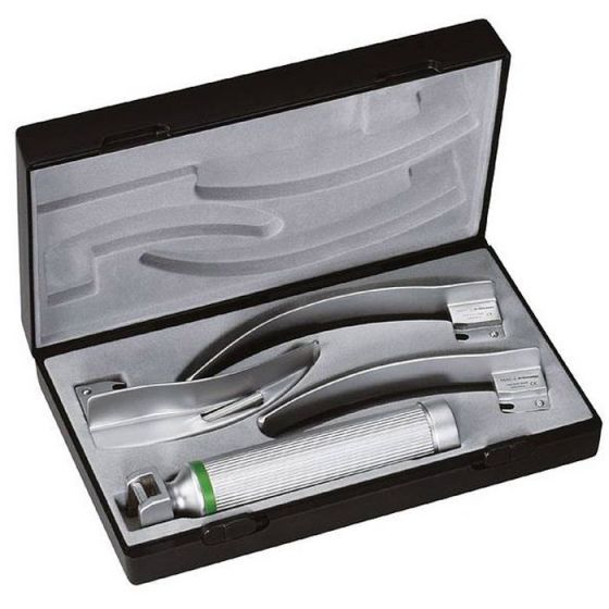 Coffret Laryngoscope Riester Ri-Modul, lames courbes Mac Intosh 2,3,4 F.O