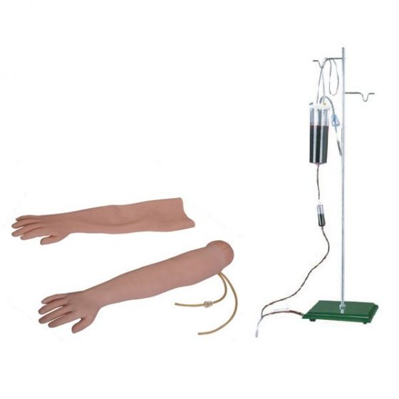 Bras pour injection et ponction veineuse et intramusculaire