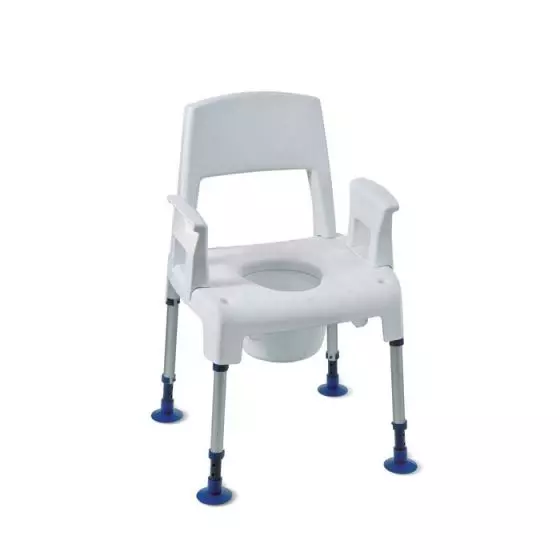 Chaise de douche fixe Invacare Aquatec Pico Commode