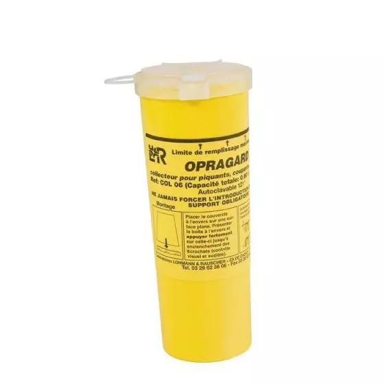 Collecteur d'aiguilles Opragard Lohmann Rauscher 1,7 L