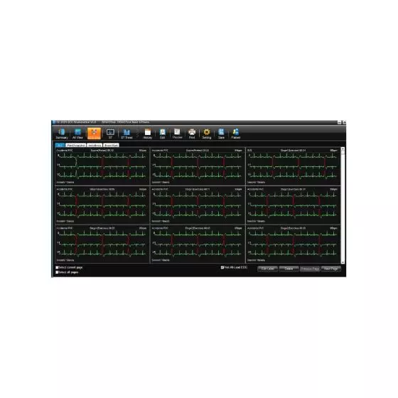 Logiciel SE-1515 pour ECG Edan