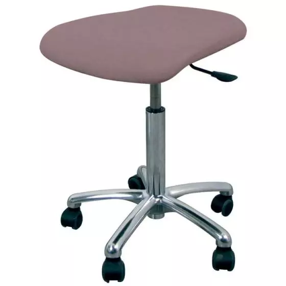 Tabouret à roulettes Deneo Promotal Coloris Lilas