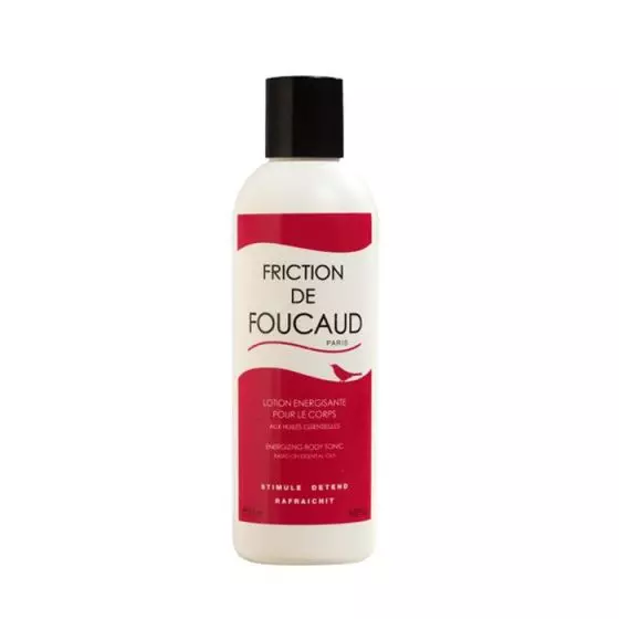 FRICTION DE FOUCAUD Lotion énergisante pour le corps Flacon pastique 200 ml