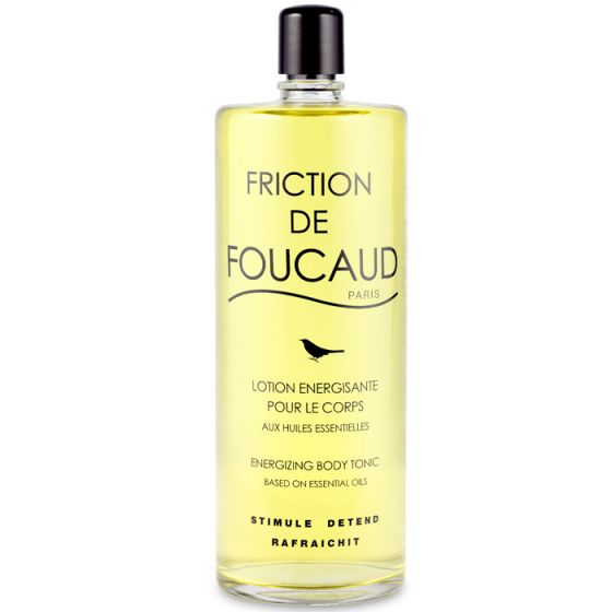 FRICTION DE FOUCAUD Lotion énergisante pour le corps Flacon Verre 500 ml
