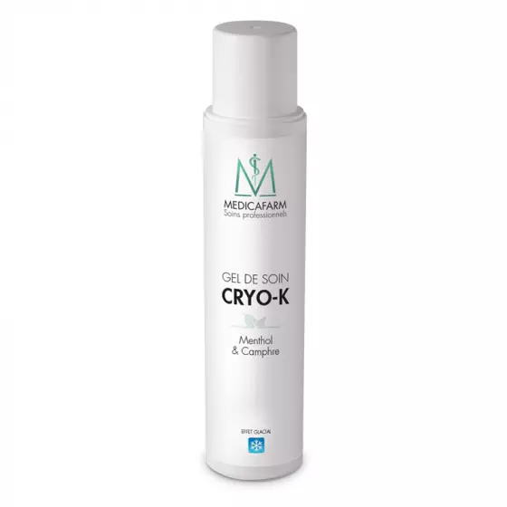 Gel de Soin CRYO-K Menthol & Camphre « Effet Glacial » - tube 125 ml