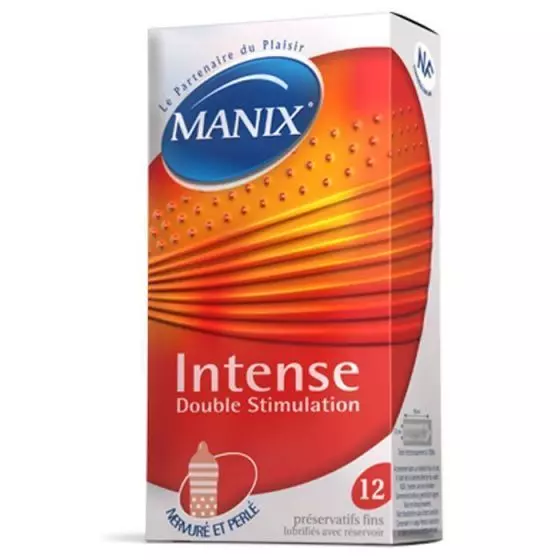 12 Préservatifs Manix Intense