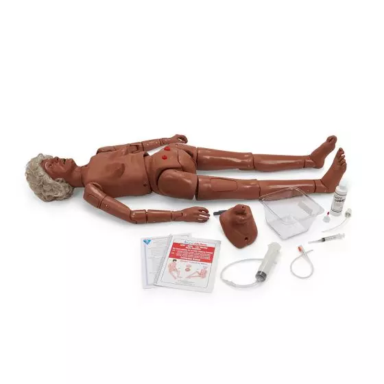 Mannequin de soins infirmiers complet GERI Life/form® Medium