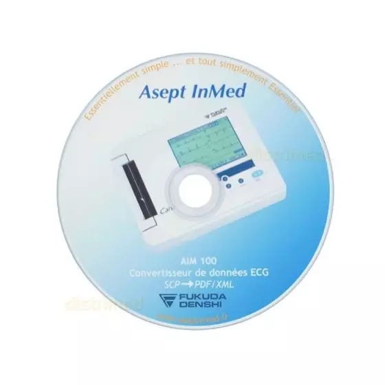 Logiciel PC AIM100 pour ECG Fukuda Denshi