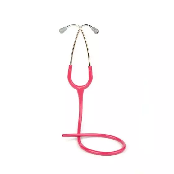 Lyre pour stéthoscopes 3M Littmann Classic II, Classic II SE, Nouveau né, Pédiatrique, Select, en tygon rouge framboise