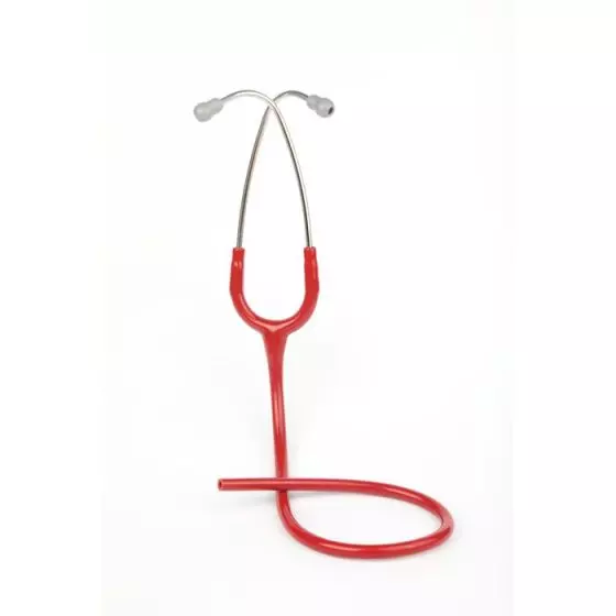 Lyre pour stéthoscopes 3M Littmann Classic II, Classic II SE, Nouveau né, Pédiatrique, Select, en tygon rouge