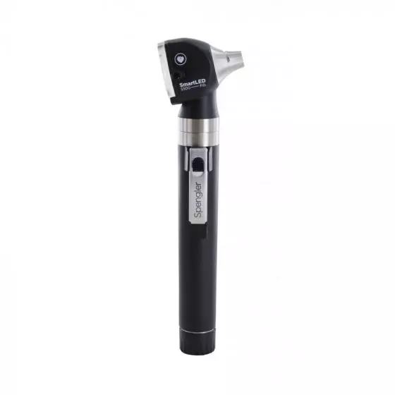 Otoscope Spengler Smartled 5500 à fibres optiques à LED noir 