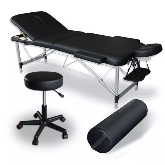 Pack Massage Mediprem : Votre table de massage avec tabouret et coussin de massage