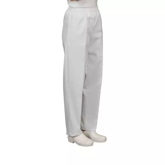 Pantalon médical mixte Pliki blanc Mulliez