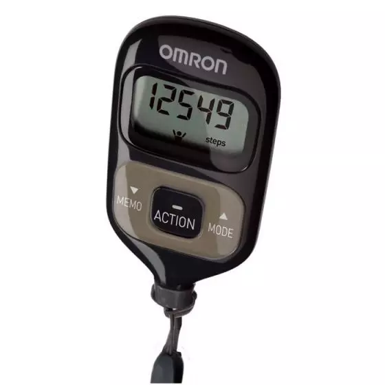 Podomètre Omron HJ 203E noir