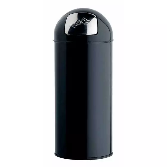 Poubelle à trappe Rossignol Basic 45L Noir