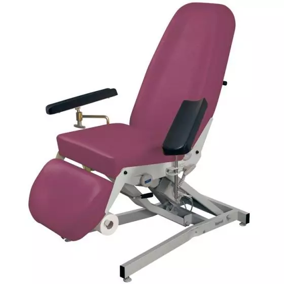 Fauteuil de prélèvement infirmier Promotal Sellerie Anatomique 70132