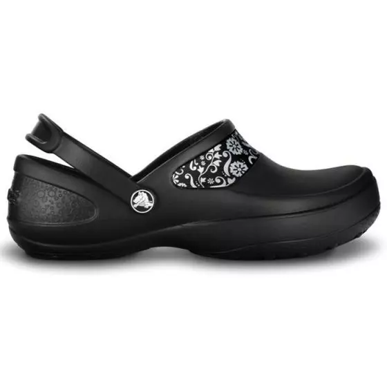 Sabots Crocs Mercy Work Black/Silver